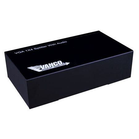 Vanco S-VGA 1x4 Splitter with Audio