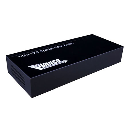 Vanco S-VGA 1x8 Splitter with Audio