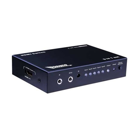 280710 Vanco Switcher HDMI 5X1 with Amplifier