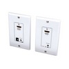 Show product details for 280725 Vanco Extender HDMI Wall Plate Over 2UTP 50M with IR