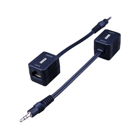 280754 Vanco 3.5mm Audio Extender over Cat5e/Cat6 Cable