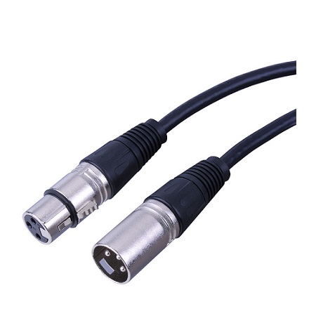 281146 Vanco Cable XLR 16GA 3 Pin Male to 3 Pin Female 6ft