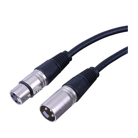 281146X Vanco Cable XLR 16GA 3 Pin Male to 3 Pin Female 6ft