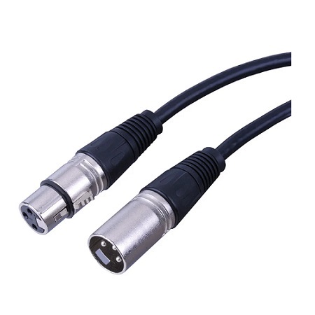 281150 Vanco Cable XLR 16GA 3 Pin Male to 3 Pin Female 10ft