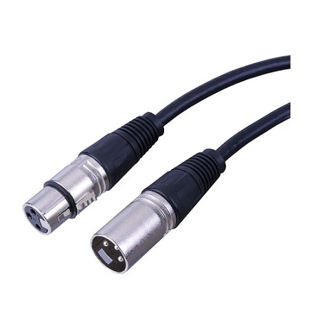 281180 Vanco Cable XLR 16GA 3 Pin Male to 3 Pin Female 50ft