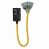 Show product details for 2814 Southwire Tools and Equipment 12/3 2' SJTW Right Angle Jacket, Yellow