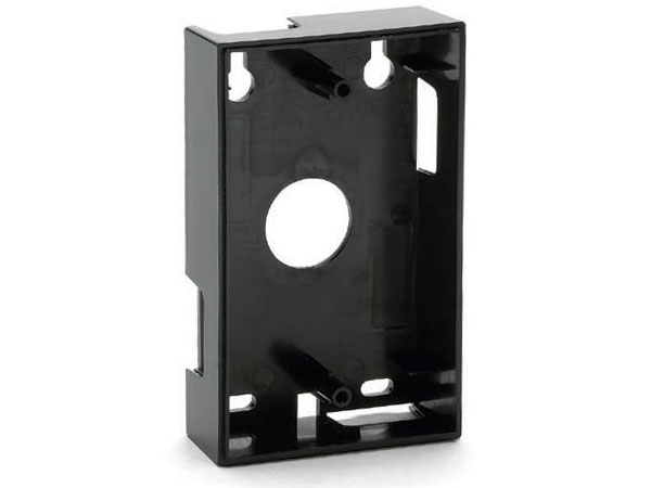 285 IEI Surface-mount Backbox for i and e style keypads, black