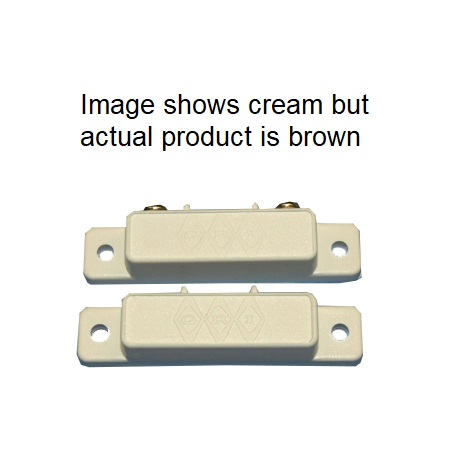 29A-B-GEN GRI Closed Surface Mount Magnetic Contact 1" Gap - Pack of 100 - Brown