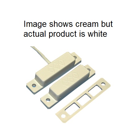 29PCXWG-W GRI SPDT Surface Mount Magnetic Contact 2" Gap - White - MIN QTY 10
