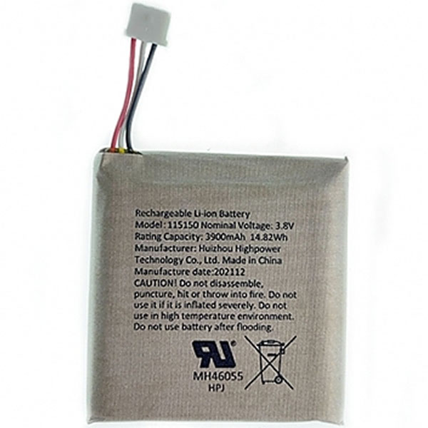 2GIG-EDG-RK-BATT 2GIG EDGE Remote Keypad (RK) Replacement Battery