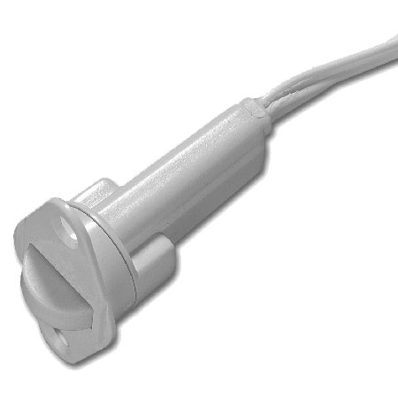 [DISCONTINUED] 3005-N Interlogix Recessed Roller Plunger/Closed Loop - White