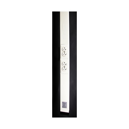 30TP-4V Legrand Wiremold Tele-Power Pole 10"