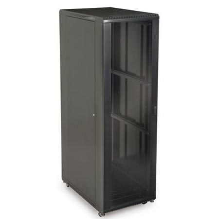 3103-3-001-42 Kendall Howard 42U LINIER Server Cabinet Glass/Glass Doors 36" Depth
