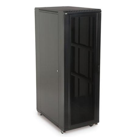 3105-3-001-37 Kendall Howard 37U LINIER Server Cabinet Convex/Convex Doors 36" Depth
