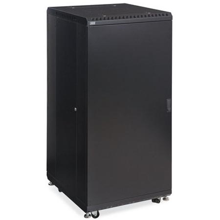3106-3-024-27 Kendall Howard 27U LINIER Server Cabinet Solid/Vented Doors 24" Depth