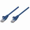 Show product details for 315982 Intellinet Network Solution Cat6a S/FTP - Copper - 26 AWG - RJ45 - 50 Micron Connectors - 1 Feet - Blue