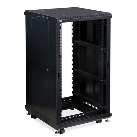 3180-3-024-22 Kendall Howard 22U Linier Server Cabinet No Doors 24" Usable Depth - 24"W x 45.36"H x 27"D