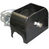 Show product details for 3304B Pach & Co Cantilever Roller with Bottom Safety Cover for Round Pipe 4"X2-1/2" 2pk
