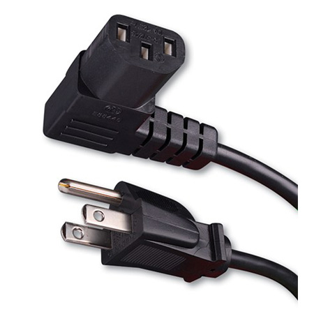 Vanco Right Angle Flat Panel TV Power Cord