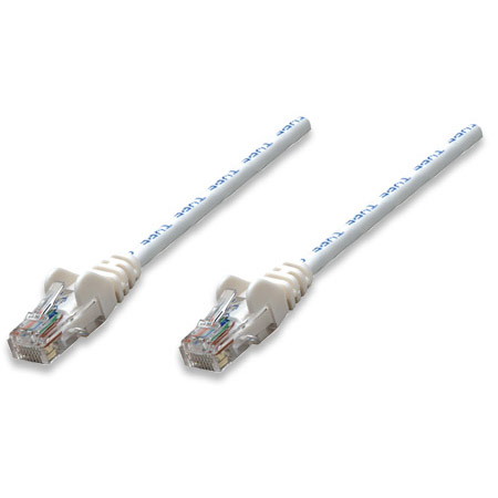 347167 Intellinet Cat5e UTP RJ-45 Male / RJ-45 Male 0.5 Feet - White