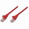 Show product details for 347327 Intellinet Cat5e UTP RJ-45 Male / RJ-45 Male 0.5 Feet - Red