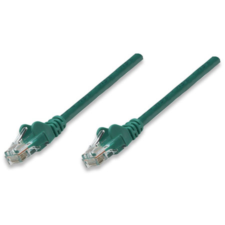 347358 Intellinet Cat5e UTP RJ-45 Male / RJ-45 Male 0.5 Feet - Green