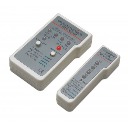 351898 Intellinet Multifunction Cable Tester RJ-45/RJ-11