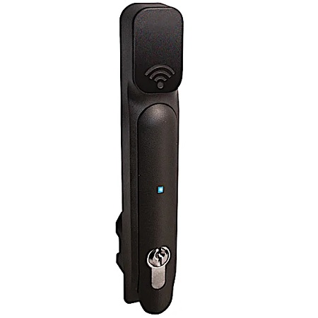 3525PRXSFIC Dormakaba Rutherford Controls RCI Electronic Rack Handle Lock with 125kHz Prox Reader w/SFIC