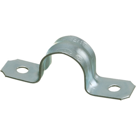 363-50 Arlington Industries 1-1/4" 2 Hole EMT Straps - Pack of 50