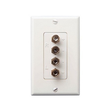 364741-01-V1 Legrand On-Q 4 Zone Audio Distribution Outlet White