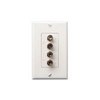 Show product details for 364741-02 Legrand On-Q 4 Zone Audio Distribution Outlet Almond