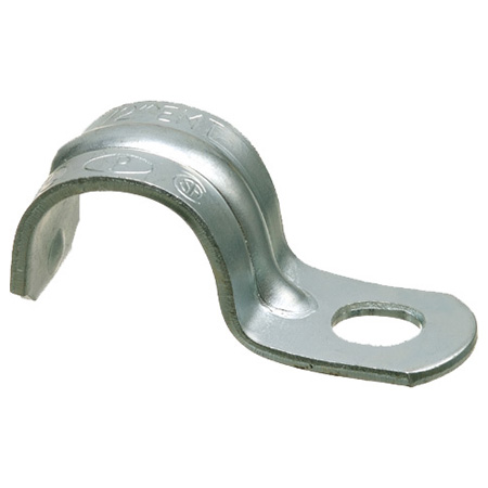371-100 Arlington Industries 3/4" EMT Steel Straps - Pack of 100