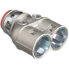 Show product details for 3838ST-25 Arlington Industries Snap2it  Duplex Connectors - Pack of 25