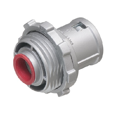 387A-50 Arlington Industries Locknut SNAP2IT Connector with Insulated Throat - Pack of 50