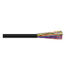 Show product details for 3A2425UTPM1B Remee 24 AWG 25 Pair Unshielded Twisted Pairs (UTP) Solid Copper CMR Cat3 Non-Plenum Network Cable - 1000' Reel - Black