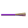 Show product details for 3A2425UTPM1V Remee 24 AWG 25 Pair Unshielded Twisted Pairs (UTP) Solid Copper CMR Cat3 Non-Plenum Network Cable - 1000' Reel - Violet