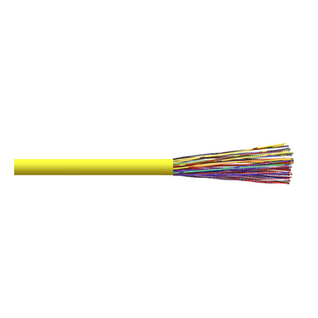 3A2425UTPM1Y Remee 24 AWG 25 Pair Unshielded Twisted Pairs (UTP) Solid Copper CMR Cat3 Non-Plenum Network Cable - 1000' Reel - Yellow
