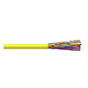 Show product details for 3A2425UTPM1Y Remee 24 AWG 25 Pair Unshielded Twisted Pairs (UTP) Solid Copper CMR Cat3 Non-Plenum Network Cable - 1000' Reel - Yellow