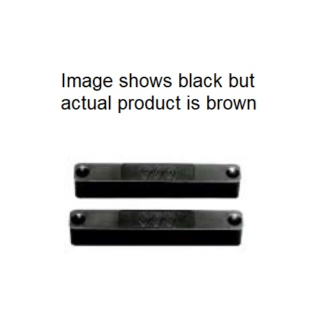 400-B(PL) GRI Closed Industrial Surface Mount Magnetic Contact 1 1/2" Gap Private Logo - Brown