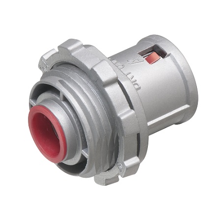 407A-50 Arlington Industries Locknut SNAP2IT Connector with Insulated Throat - Pack of 50