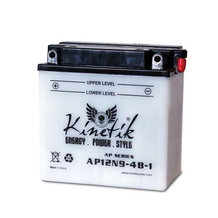 41542 UPG AP12N9-4B-1 Kinetik Conventional 12V 9Ah 85CCA