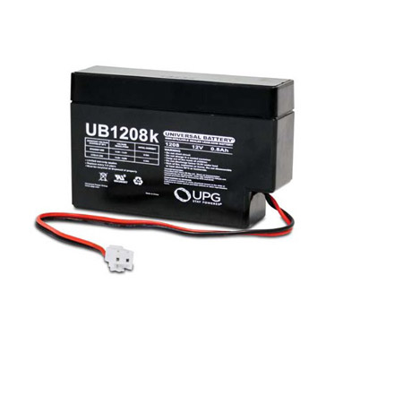 45799 UPG UB1208 Sealed Lead Acid Battery 12 Volts/0.8Ah - WL Terminal