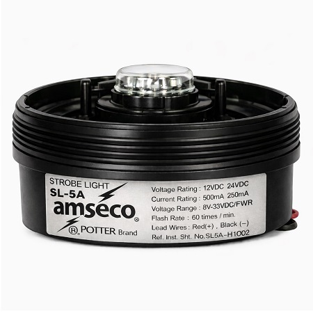 4670025 Potter SL-5A 12/24VDC Conical Strobe Light- Body Only