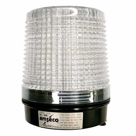 4670026 Potter SL-5AC 12/24VDC Conical Strobe Light - Clear