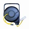 48208802SW Southwire Tools and Equipment 50 Feet 12/3 Sjtw Medium Duty Retractable Cord Reels with Lighted Clear Triple Tap