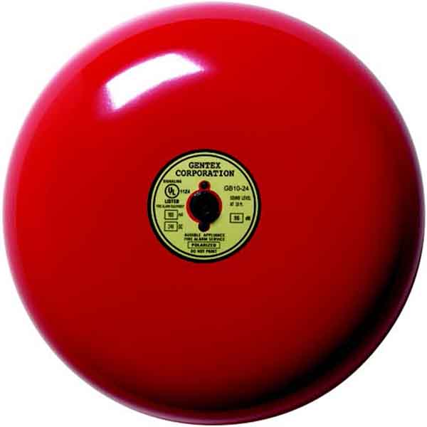 4899001 Potter GB6-24 6" Fire Alarm Bell 24VDC