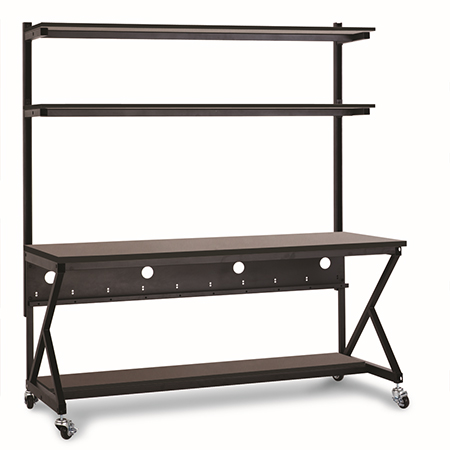 5000-3-104-72 Kendall Howard 72 inch Performance Work Bench - African Mahogany