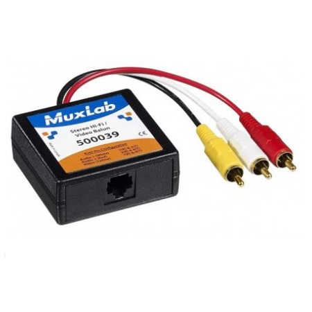 500039 MuxLab Stereo Hi-Fi/Video Balun