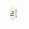 500058-WP-US MuxLab Component Video/Stereo Audio Wall Balun