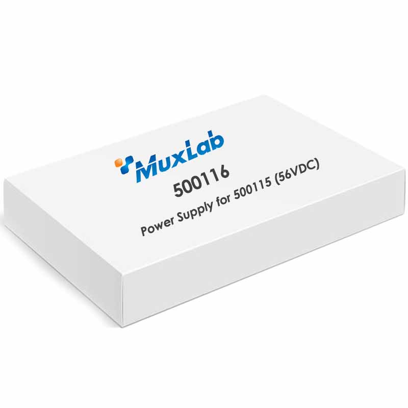500116 Muxlab Power Supply for 500115 (56VDC)